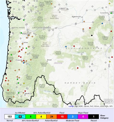 Springtime Flooding for Western Oregon - Charlie's Weather