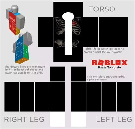 Roblox skeleton shirt template | Emo shirts, Shirt template, Roblox shirt