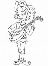 Jester coloring Page  Free Printable Coloring Pages sketch template