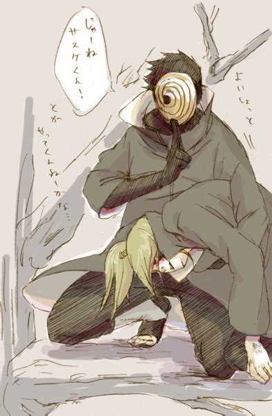 Tobi and Deidara by Kushina-CZ on DeviantArt