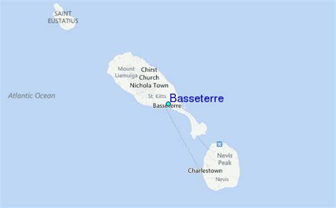 Basseterre Tide Station Location Guide