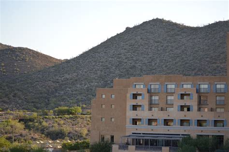 Gorgeous desert backdrop behind the JW Marriott Resort in Tucson AZ ...