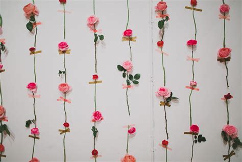 DIY: Fresh Flower Wall