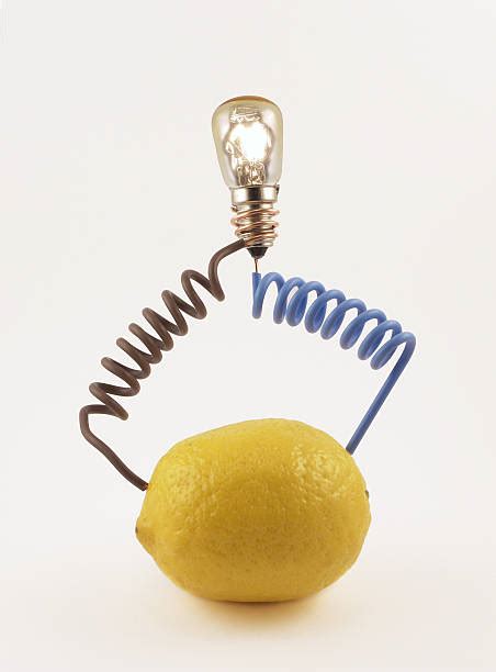 Lemon Powered Light Bulb Stock Photos, Pictures & Royalty-Free Images - iStock