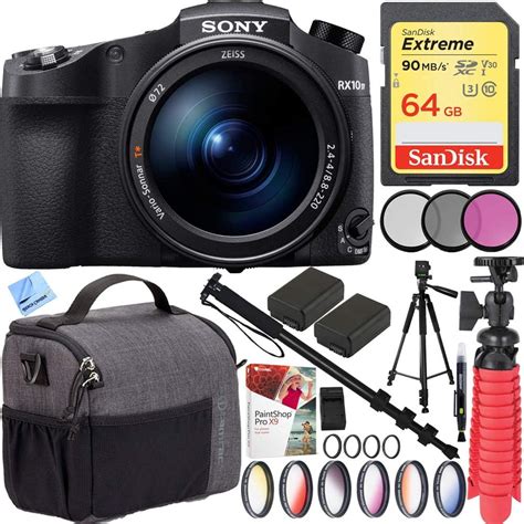 Amazon.com : Sony RX10 IV Cyber-Shot High Zoom 20.1MP Camera 24-600mm F ...