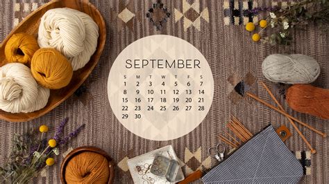 September Wall Calendar - Leta Merrilee