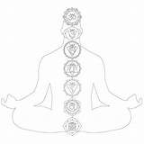 Chakra Symbols Black And White Sketch Coloring Page sketch template