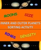 Inner Planets Worksheets