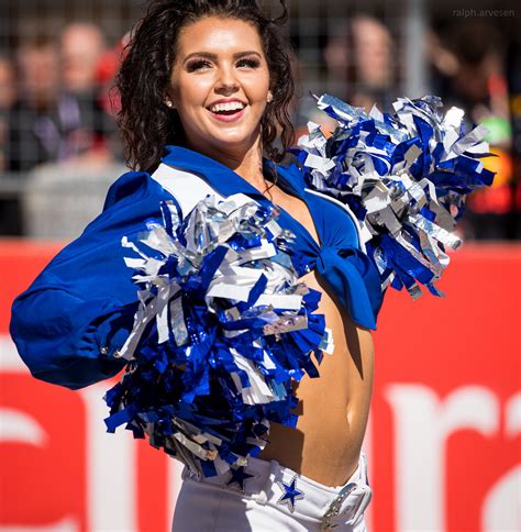 Dallas Cowboys Cheerleaders performing at the Formula 1 United States ...