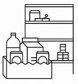Food Bank coloring page  ColouringPages sketch template