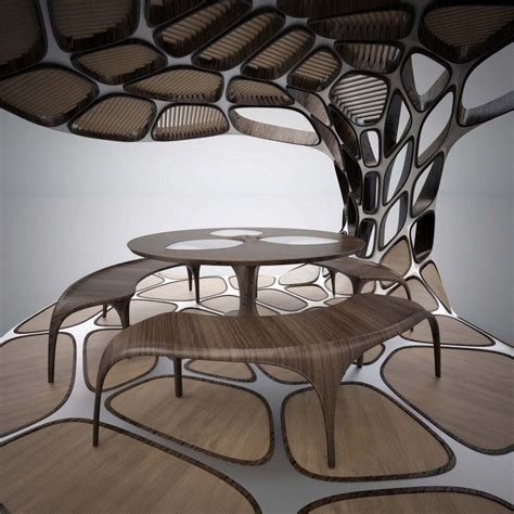 Breathtaking Dining Tables by Zaha Hadid