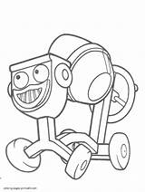 Bob The Builder Coloring Pages Dizzy sketch template