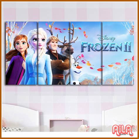 Jual Hiasan Dinding Kartun Frozen 2 tipe1 (80x40cm) | Shopee Indonesia