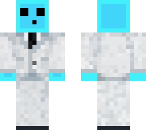 Slimey Boy - White Suit | Minecraft Skin