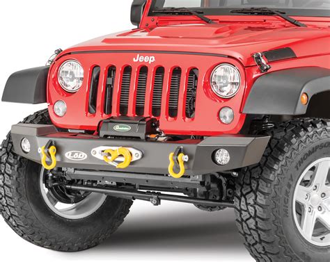 LoD SSM1009Z Offroad Signature Series Mid-Width Front Winch Bumper for 07-17 Jeep® Wrangler ...