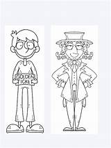 Charlie And The Chocolate Factory Coloring Pages  sketch template