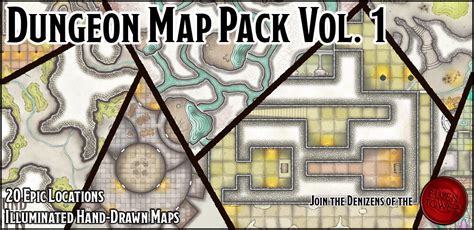 Elven Tower - Dungeon Map Pack 1 | Foundry Virtual Tabletop