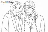 Enid Sinclair Coloring Pages sketch template