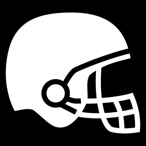 American football helmet icon, SVG and PNG | Game-icons.net