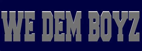 We Dem Boyz | Dallas Cowboys Logo