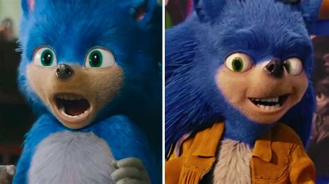 Ugly Sonic Face-Off! Redesign Head to Head Comparison! (Chip 'n Dale Vs OG Sonic Movie) - YouTube