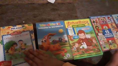 5 PBS kids DVDs collection - YouTube