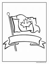 Flag Coloring Page US Britain Canada Triband And Tricolor  sketch template