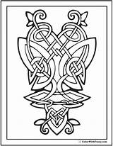90 Celtic Coloring Pages Irish Scottish Gaelic sketch template