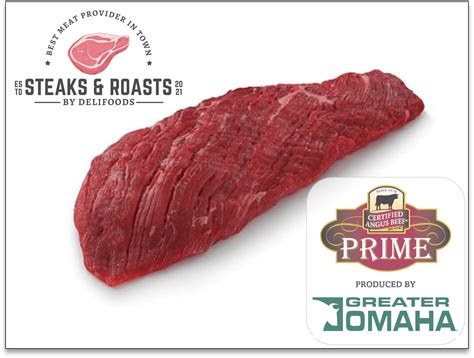 Greater Omaha® Certified Angus Beef Sierra Steak, USDA Prime Grade (Corn-fed) - Steaks & Roasts