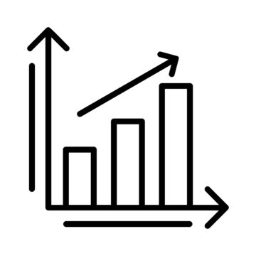 Line Chart Icon Vector, Analysis, Chart, Data PNG and Vector with Transparent Background for ...