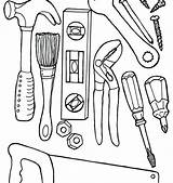 Construction Tools Coloring Pages At GetColoringscom  Free Printable sketch template