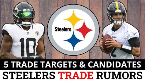 Steelers Trade Rumors: 5 Trade Targets & Candidates Ft. Mason Rudolph And Laviska Shenault