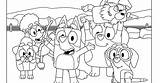 Best Bluey Coloring Pages And Books  DogTime sketch template