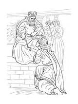 King Hezekiah Paid Tribute To Assyria coloring Page  Free Printable sketch template