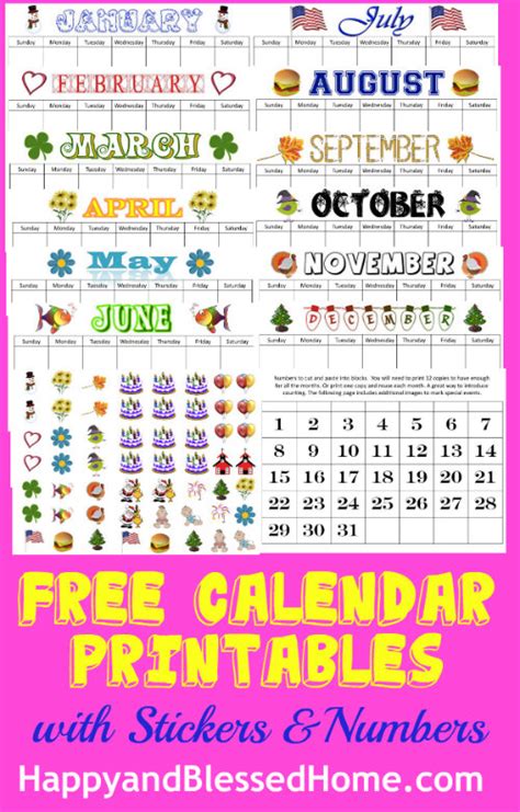 Preschool Circle Time Morning Board Printable Set - Happy and Blessed Home