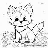 Fall Fox Coloring Pages  Free & Printable sketch template