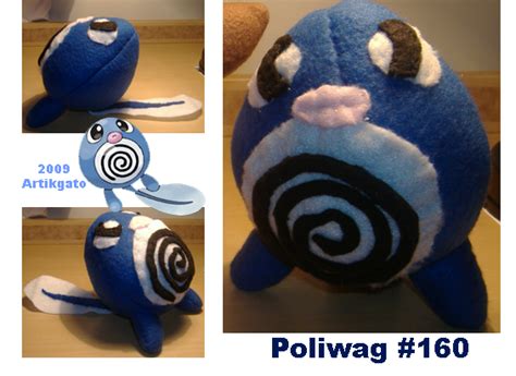 Poliwag Plushie by ArtikGato on DeviantArt