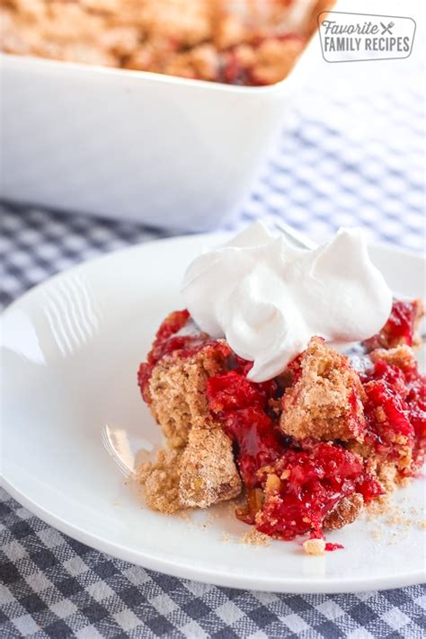 Microwave Cherry Crunch | Favorite Family Recipes