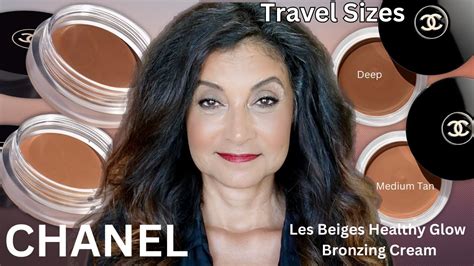 *NEW Chanel Les Beiges Healthy Glow Bronzing Cream Travel Sizes - YouTube