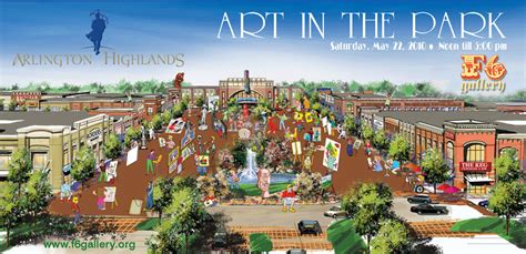 F6 Gallery Invades the Arlington Highlands for an Afternoon of Fun and Events: Art in the Park ...