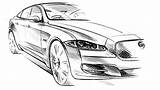 Jaguar F Type Car Coloring Pages sketch template