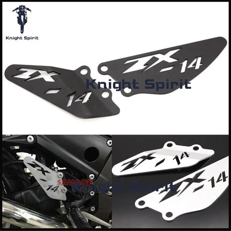 For KAWASAKI NINJA ZX14R ZX 14R ZX1400 ZZR1400 2006 2016 Motorcycle Accessories CNCAluminum Foot ...