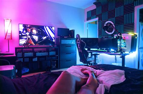 my aesthetic battlestation | Video game rooms, Computer gaming room, Game room accessories