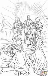 Printable Coloring Pages Of Jesus sketch template