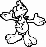Crazy Chicken Coloring Page  Wecoloringpagecom sketch template