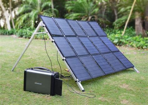 500 Watt Camping Emergency Power Generator , Portable Solar Power Systems | Solar panels, Solar ...