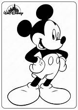 Mickey Mouse Coloring Sheets Printable sketch template