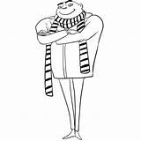 Coloring Page  Gru Despicable Me Free Printable coloring Pages sketch template