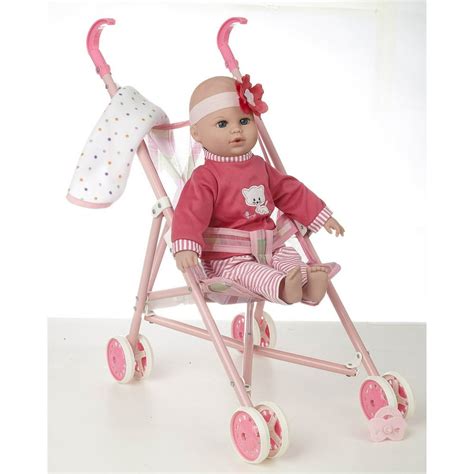 16" Baby Doll and Stroller Set - Walmart.com - Walmart.com