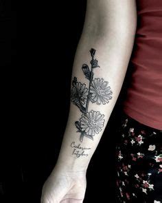 CHICORY flower tattoos design ideas on Pinterest